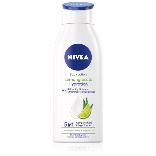 Nivea Nivea Lemongrass хидратиращо мляко за тяло 400 мл.