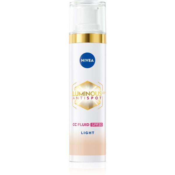 Nivea NIVEA Luminous 630 Anti Spot озаряващ СС крем SPF 30 цвят Light 40 мл.