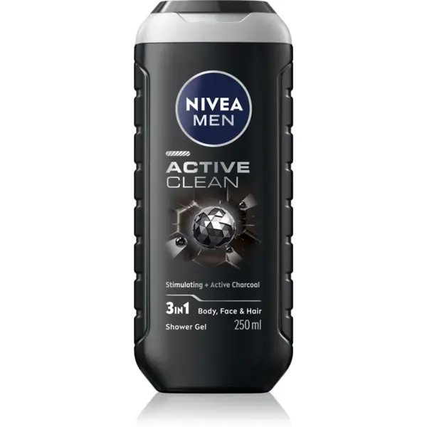 Nivea NIVEA MEN Active Clean душ гел за мъже 250 мл.