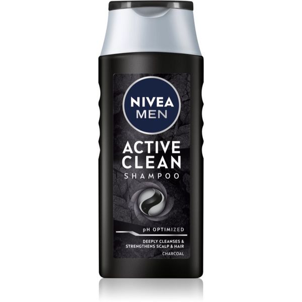 Nivea Nivea Men Active Clean шампоан с активен въглен за мъже 250 мл.