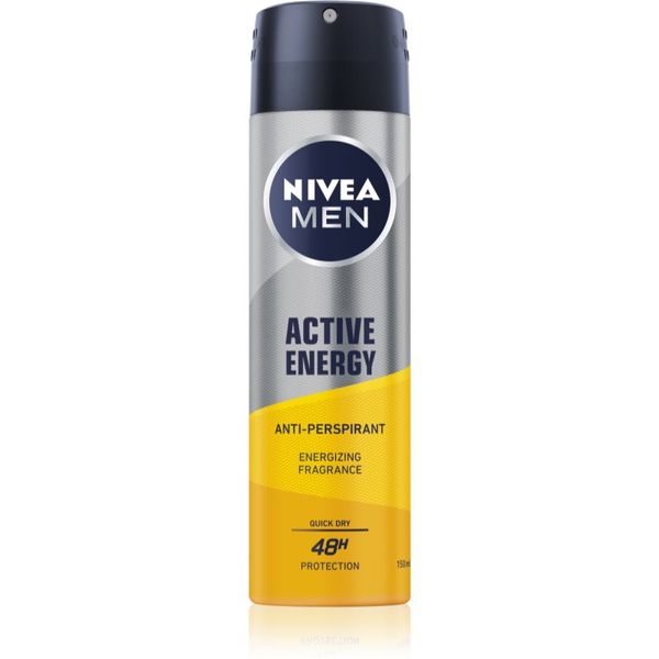 Nivea Nivea Men Active Energy антиперспирант-спрей за мъже 150 мл.