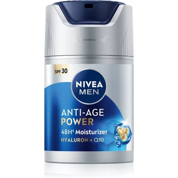 Nivea NIVEA MEN Anti-Age Power интензивен хидратиращ крем против бръчки SPF 30 50 мл.