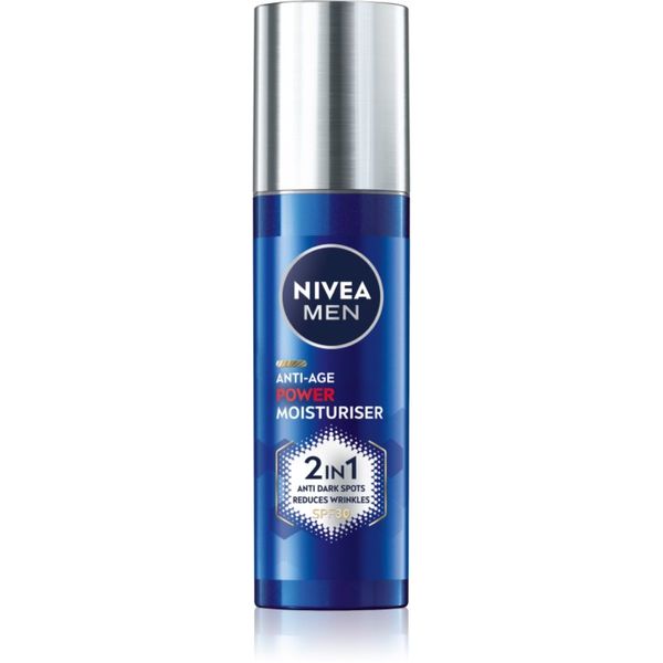 Nivea NIVEA MEN Anti-Age Power възстановителен крем за намаляване на бръчките за мъже SPF 30 50 мл.