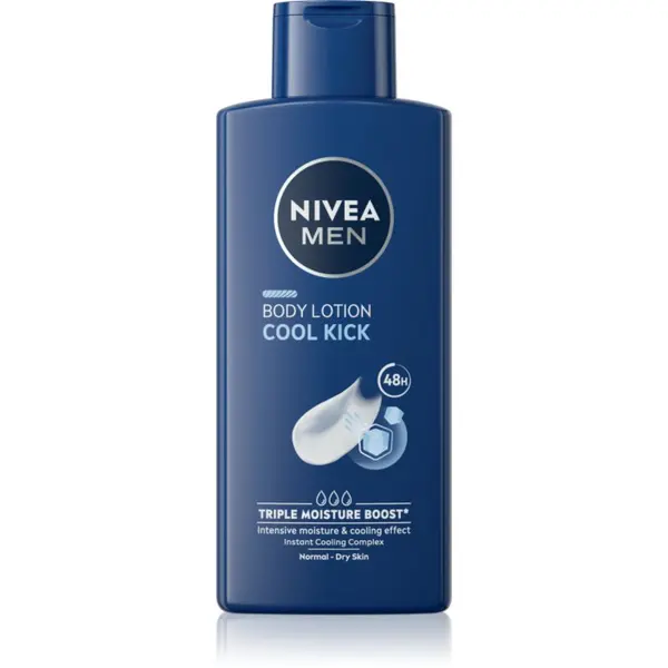 Nivea NIVEA MEN Cool Kick хидратиращо мляко за тяло 400 мл.