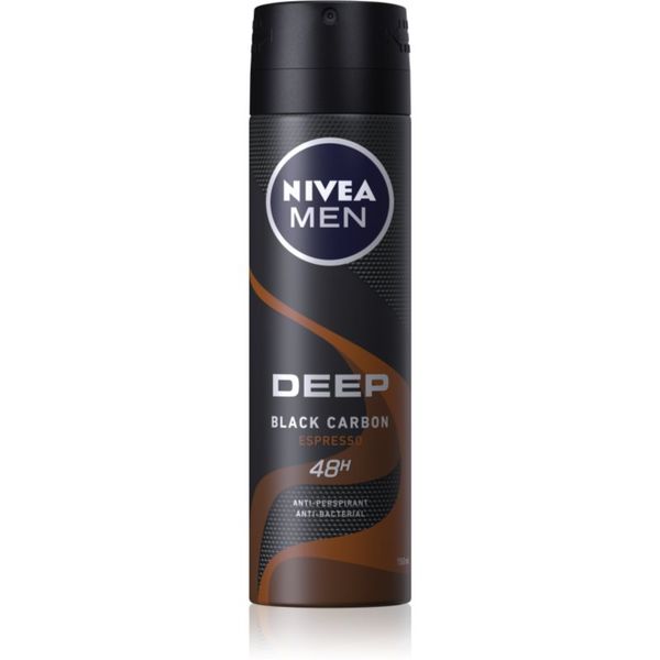 Nivea Nivea Men Deep антиперспирант-спрей за мъже Black Carbon Espresso 150 мл.