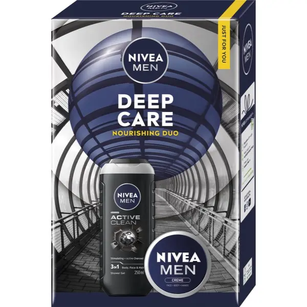 Nivea NIVEA MEN Deep Care подаръчен комплект за тяло