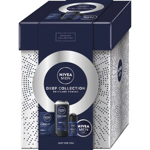 Nivea NIVEA MEN Deep Collection подаръчен комплект за тяло и лице