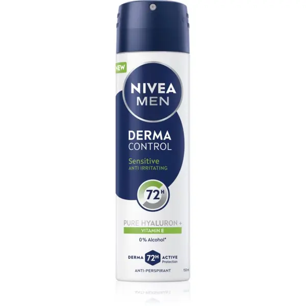Nivea NIVEA MEN Derma Control Sensitive антиперспирант-спрей за чувствителна кожа 150 мл.