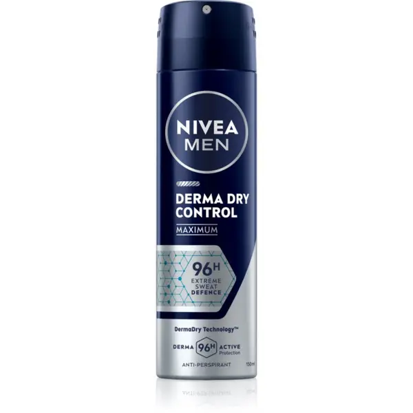 Nivea NIVEA MEN Derma Dry Control антиперспирант-спрей 150 мл.