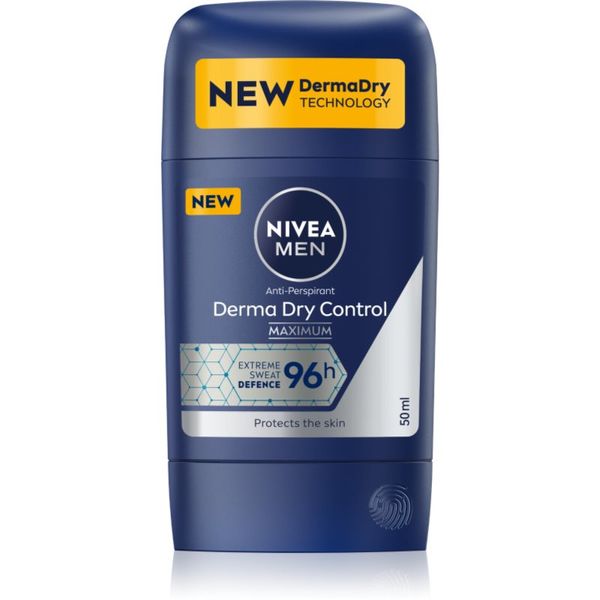 Nivea NIVEA MEN Derma Dry Control твърд антиперспирант 50 мл.