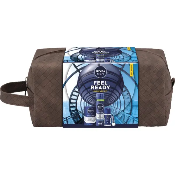 Nivea NIVEA MEN Feel Ready подаръчен комплект за тяло и лице