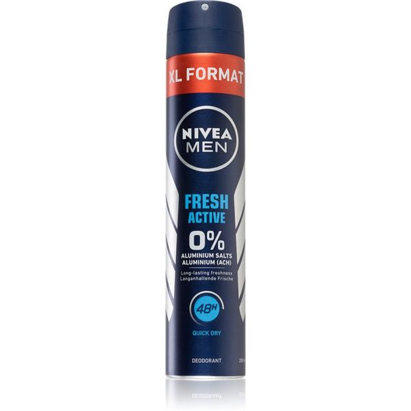Nivea Nivea Men Fresh Active дезодорант в спрей  за мъже 200 мл.