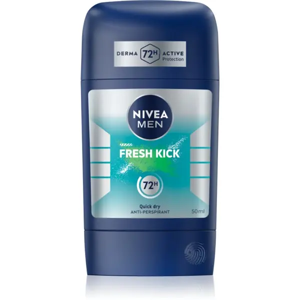 Nivea NIVEA MEN Fresh Kick твърд антиперспирант 50 мл.