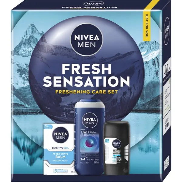 Nivea NIVEA MEN Fresh Sensation подаръчен комплект за тяло и лице