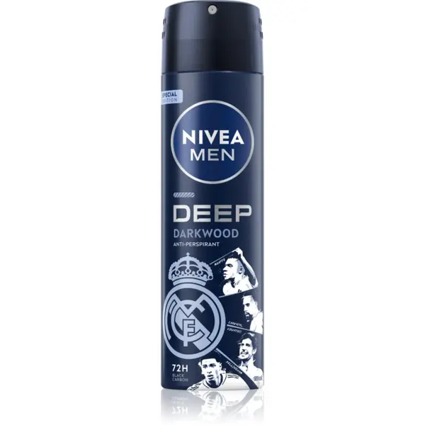 Nivea NIVEA MEN Real Madrid антиперспирант-спрей лимитирано издание 150 мл.