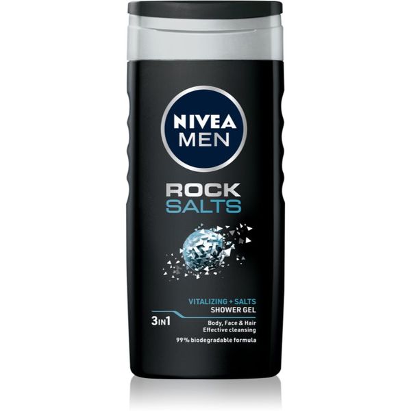 Nivea Nivea Men Rock Salt душ-гел за мъже 250 мл.