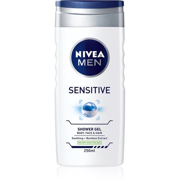 Nivea NIVEA MEN Sensitive душ гел за мъже 250 мл.