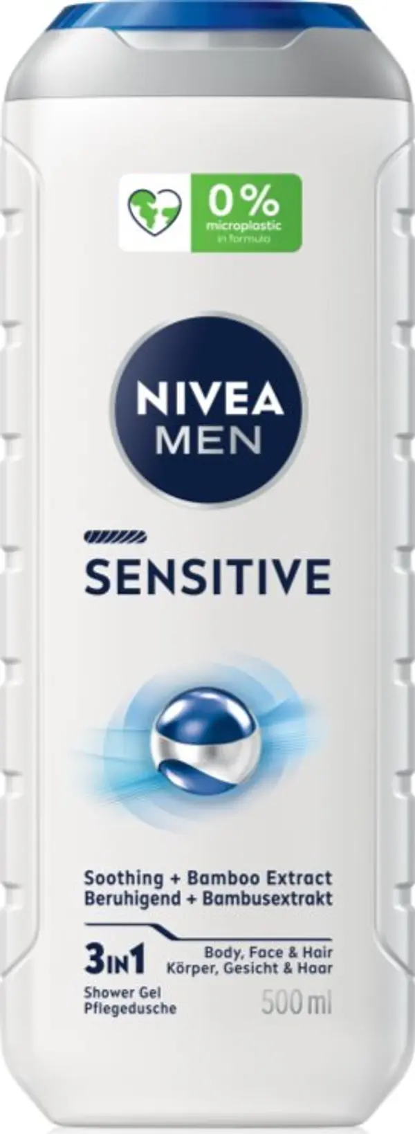 Nivea NIVEA MEN Sensitive душ гел за мъже 500 мл.