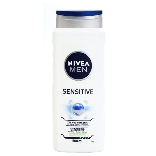 Nivea NIVEA MEN Sensitive душ гел за мъже 500 мл.
