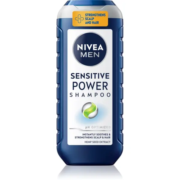Nivea NIVEA MEN Sensitive Power подсилващ шампоан за чувствителен скалп 250 мл.