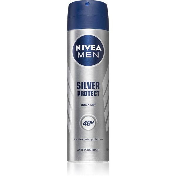 Nivea Nivea Men Silver Protect антиперспирант-спрей 48 часа 150 мл.