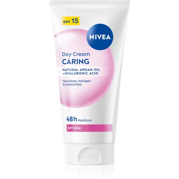 Nivea NIVEA Nourishing овлажняващ дневен крем за суха кожа SPF 15 50 мл.