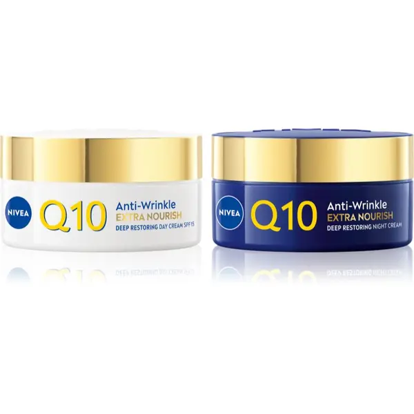 Nivea NIVEA Q10 Anti-Wrinkle комплект за подмладяване на кожата на лицето