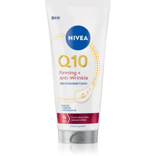 Nivea NIVEA Q10 Firming + Anti-Wrinkle стягащ крем за шия и деколте 200 мл.