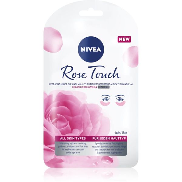 Nivea Nivea Rose Touch маска за очи 1 бр.