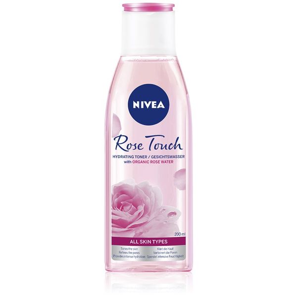 Nivea Nivea Rose Touch овлажняващ лосион 200 мл.