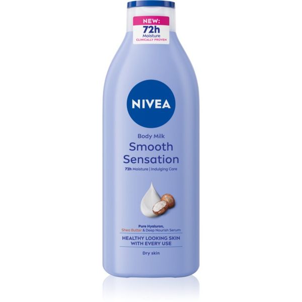 Nivea NIVEA Smooth Sensation хидратиращо мляко за тяло за суха кожа 400 мл.