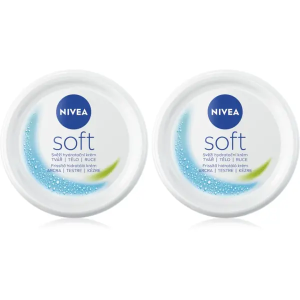 Nivea NIVEA Soft свеж хидратиращ крем изгодна опаковка