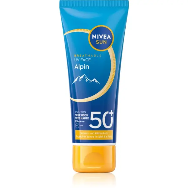 Nivea NIVEA SUN Alpin крем за лице за слънчеви бани против студ и вятър SPF 50+ 40 мл.