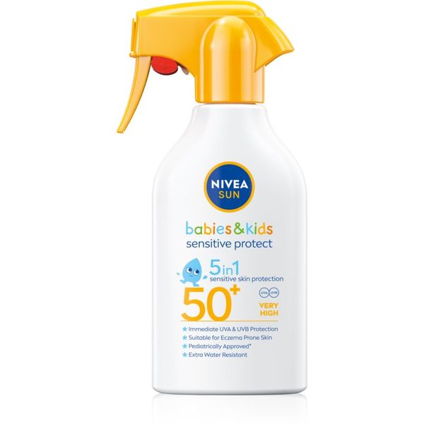 Nivea Nivea Sun Babies & Kids слънцезащитен спрей за деца SPF 50+ 270 мл.