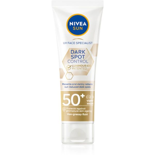 Nivea Nivea Sun Luminous 630 крем за лице за слънчеви бани против пигментни петна SPF 50+ 40 мл.