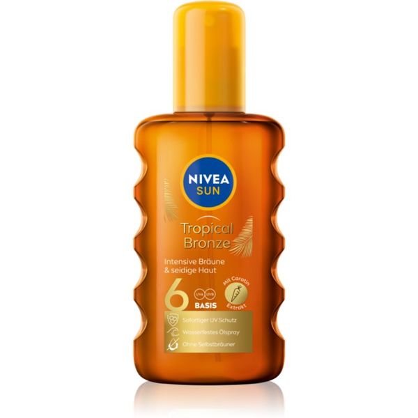 Nivea Nivea Sun олио за тен SPF 6 200 мл.