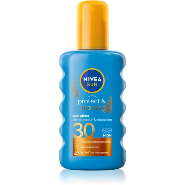 Nivea Nivea Sun Protect & Bronze интензивен слънцезащитен спрей SPF 30 200 мл.