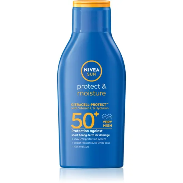 Nivea NIVEA SUN Protect & Moisture хидратиращо мляко за тен SPF 50+ 100 мл.