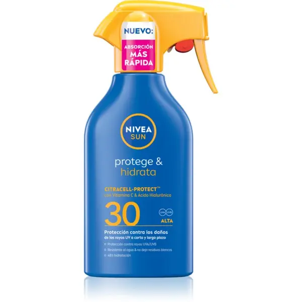 Nivea NIVEA SUN Protect & Moisture слънцезащитен хидратиращ спрей SPF 30 270 мл.