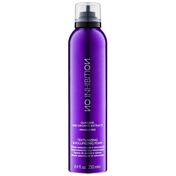 No Inhibition No Inhibition Guarana and organic extracts Texturizing & Volumizing пяна за коса за обем и форма 250 мл.