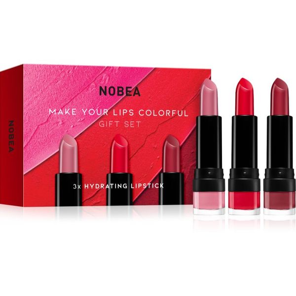 NOBEA NOBEA Beauty Pleasure NOBEA Make Your Lips Colorful Gift Set грим комплект (за жени )