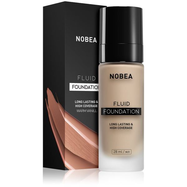 NOBEA NOBEA Day-to-Day Fluid Foundation дълготраен фон дьо тен цвят 04 Warm vanilla 28 мл.