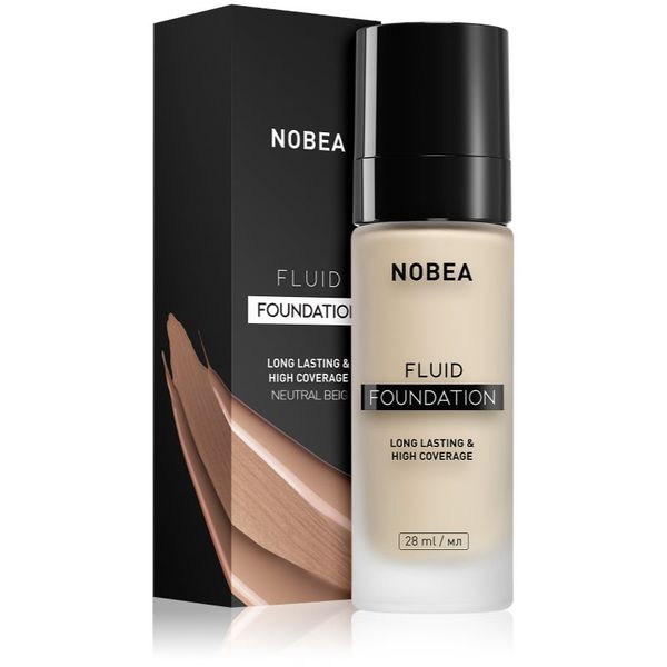 NOBEA NOBEA Day-to-Day Fluid Foundation дълготраен фон дьо тен цвят 05 Neutral beige 28 мл.