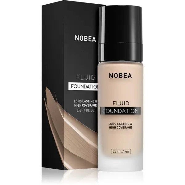 NOBEA NOBEA Day-to-Day Fluid Foundation дълготраен фон дьо тен цвят Soft beige 07 28 мл.