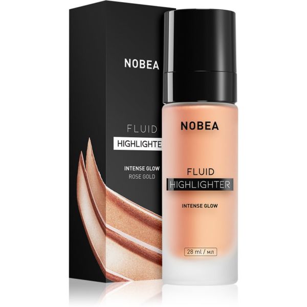 NOBEA NOBEA Day-to-Day Fluid Highlighter течен хайлайтър цвят 02 Rose gold 28 мл.