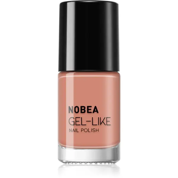 NOBEA NOBEA Day-to-Day Gel-like Nail Polish лак за нокти с гел ефект цвят Almond milk #N14 6 мл.