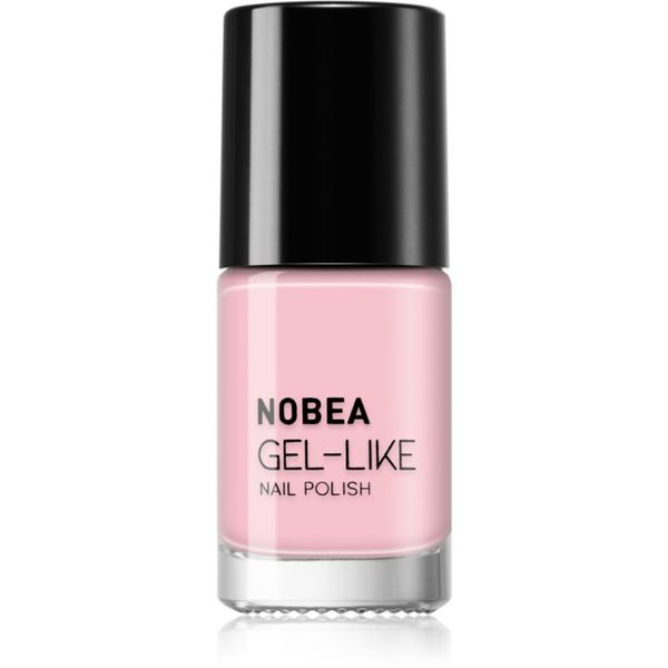 NOBEA NOBEA Day-to-Day Gel-like Nail Polish лак за нокти с гел ефект цвят Base shade #N01 6 мл.