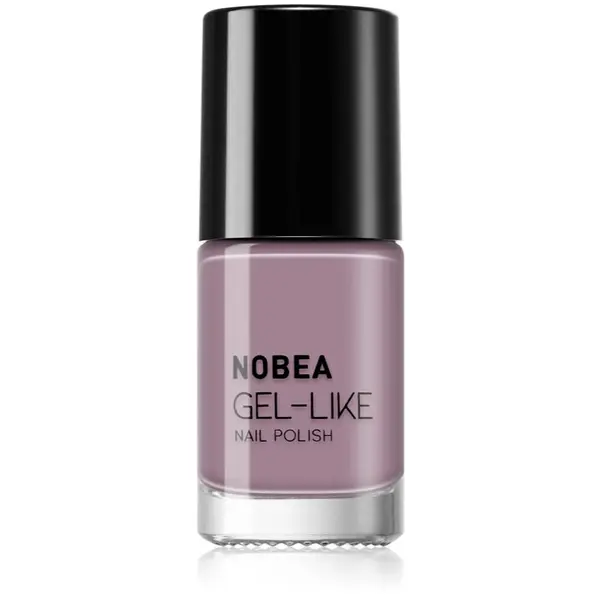 NOBEA NOBEA Day-to-Day Gel-like Nail Polish лак за нокти с гел ефект цвят Thistle purple #N54 6 мл.