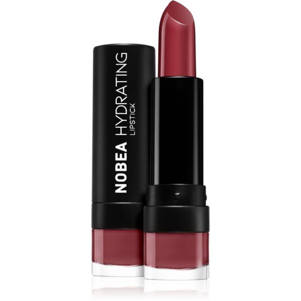 NOBEA NOBEA Day-to-Day Hydrating Lipstick овлажняващо червило цвят Burgundy #L14 4,5 гр.
