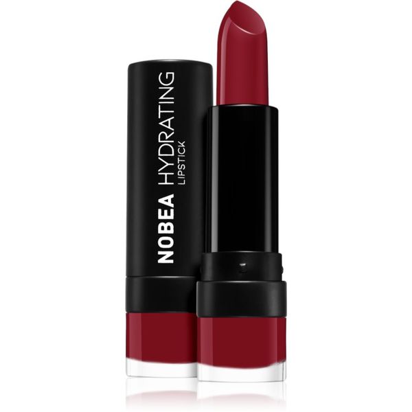 NOBEA NOBEA Day-to-Day Hydrating Lipstick овлажняващо червило цвят Red Wine #L16 4,5 гр.
